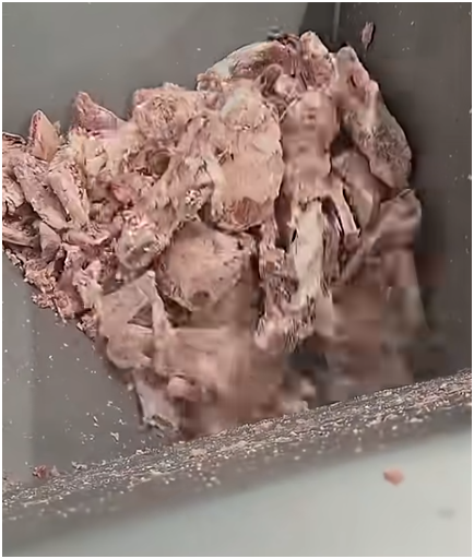 High Volume Ground Output in Bin